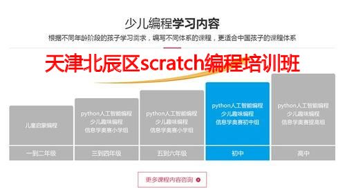 天津北辰区scratch编程培训班