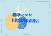 湘潭那里学scratch趣味编程好