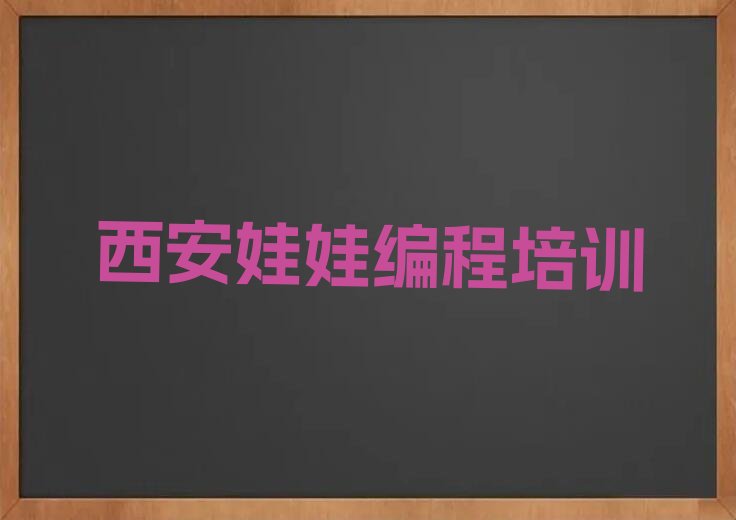 西安碑林区长乐坊街道娃娃编程培训学校