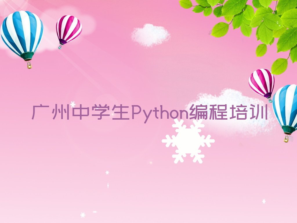 中学生Python编程