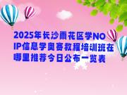 2025年长沙雨花区学NOIP信息学奥赛教程培训班在哪里推荐今日公布一览表